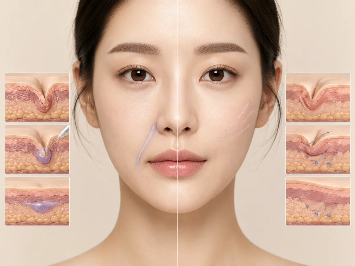 팔자주름 원인 분석