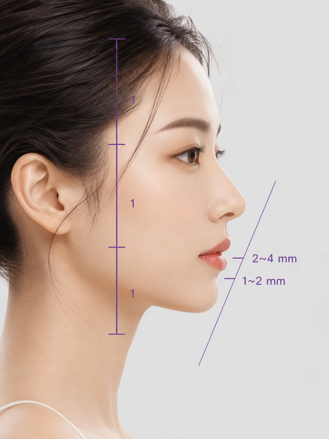 옆모습 평가 HYBRID 안내 이미지